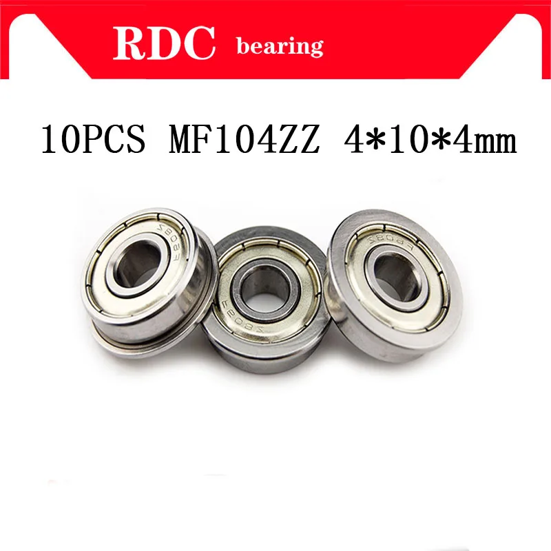 Шариковый радиальный подшипник MF104ZZ MF104 ZZ ABEC-5 ABEC-3 ABEC-1 4x10x4 мм 10 шт. | Обустройство