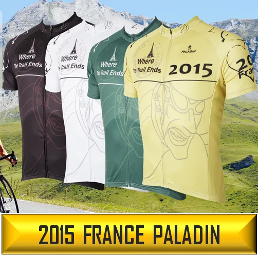 

Paladin Design for Tour De France 2015 Men's Bike Clothing Summer Cycling Jerseys Sports Racing Shirts Short Sleeve Team Jerseys