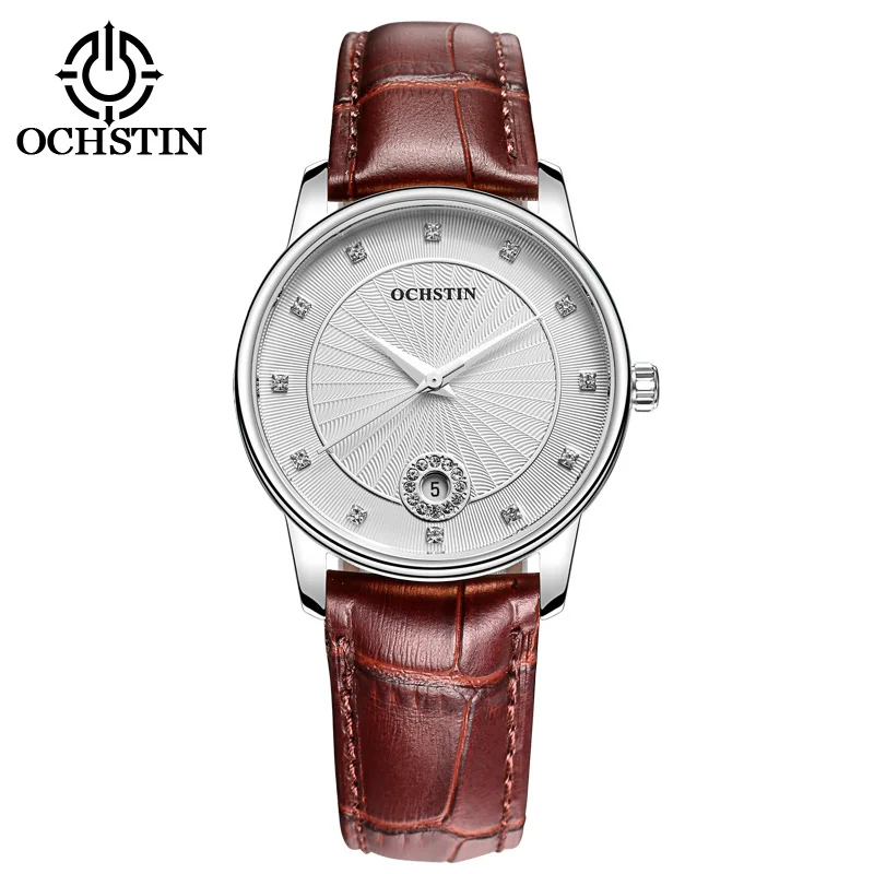 OCHSTIN New Fashion Women Watch Leather Strap Quartz Bracelet Watches Ladies Waterproof Luxury Wristwatch Relojes 2017