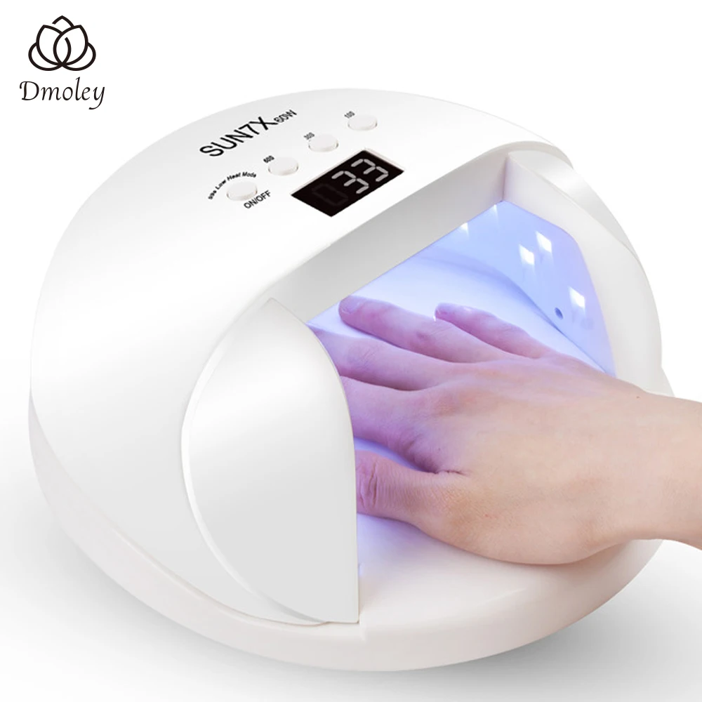 

60W UV LED Nail Lamp Nail Dryer SUN7X Sunlight Nail Dryer LCD Display For Curing Gel Polish Manicure Drying Lamp Nail Art Tool