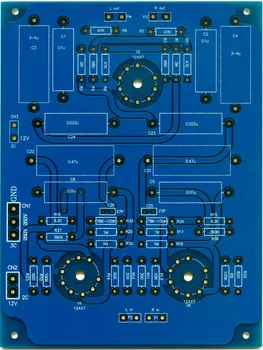 

Free ship LS22 tube preamplifier PCB 12 ax7x3 empty board From McIntosh C22 lines