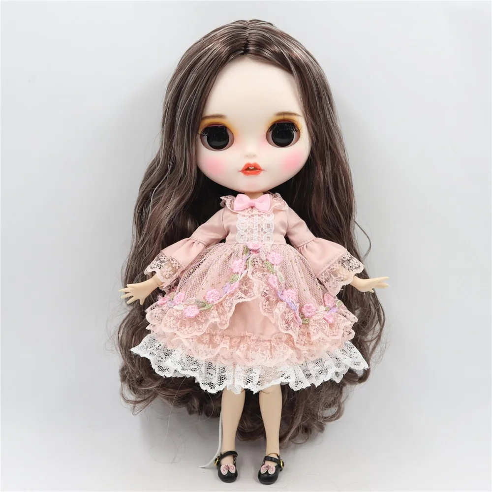 Ледяная фабрика blyth кукла 1/6 bjd Заказная с яркой кожей шарнир тело новое матовое