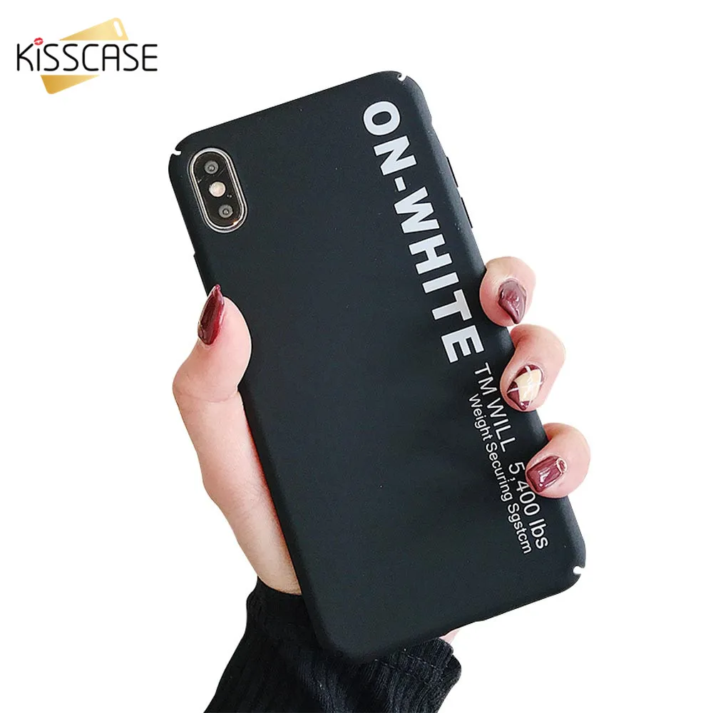 KISSCASE Anti-fingerprint Pattern Hard Case For Xiaomi Mi 9 Se 8 6X 5X A2 A1 Redmi Note 7 6 5 4X GO Capa |
