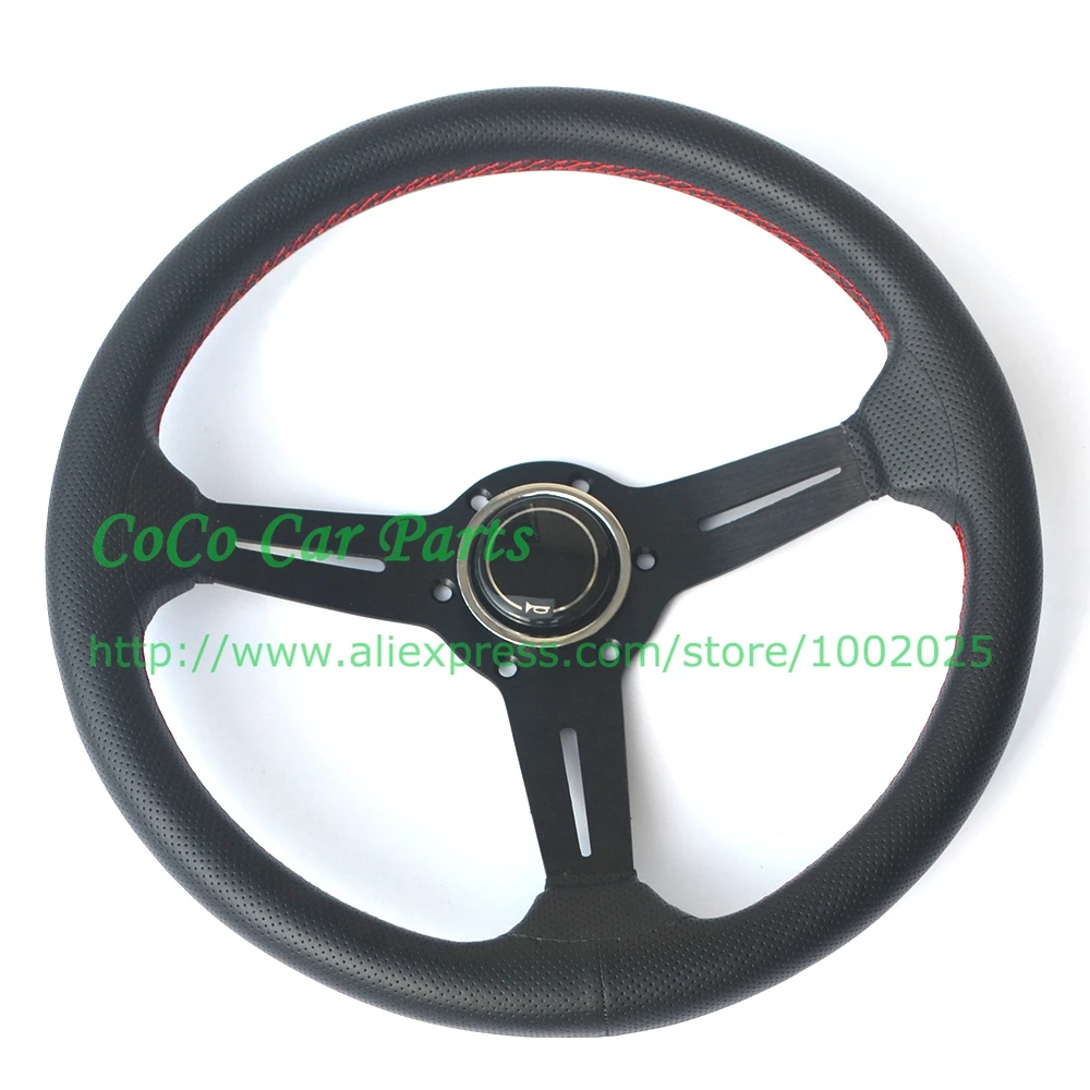 ND stock leather steering wheel 350mm (6)