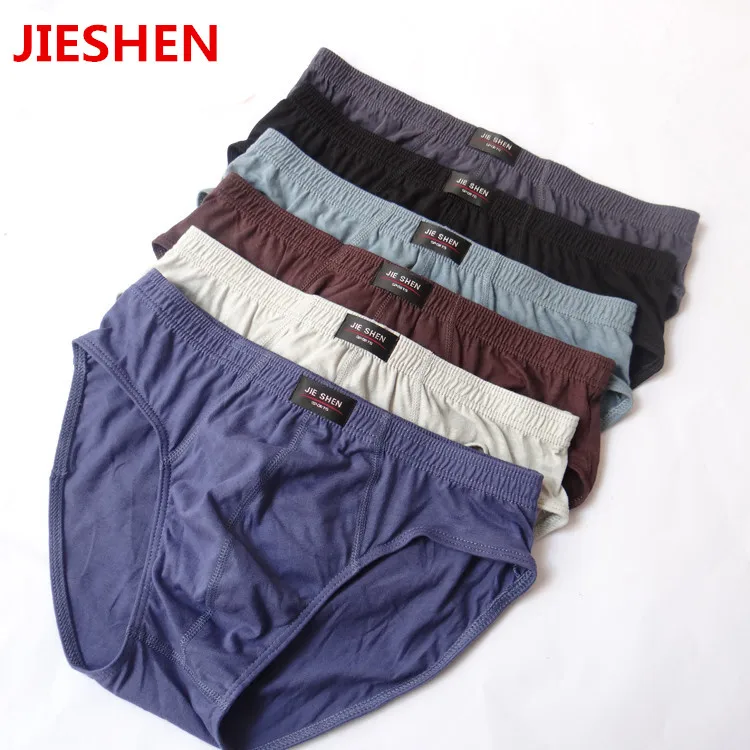 Cheapest ! 100% Cotton Mens Briefs XXXL Plus Size Men Underwear Panties ...