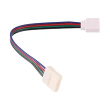 1 пара 4 Pin RGB Разъем Женский штекер и розетка соединительный