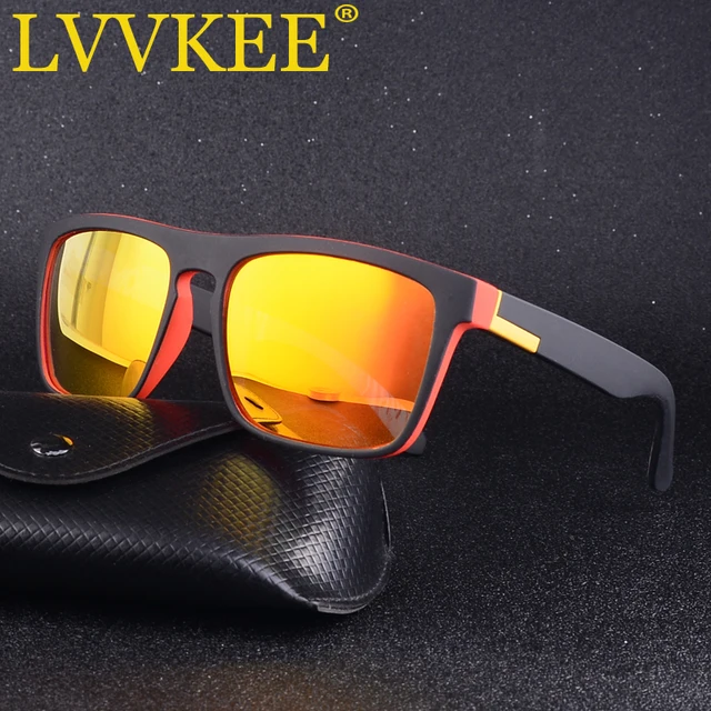 Hot LVVKEE 2018 Polarized Men’s Sunglasses Classic Design Mirror Driving Sun Glasses For Male Summer UV400 Oculos Quick Shipping
