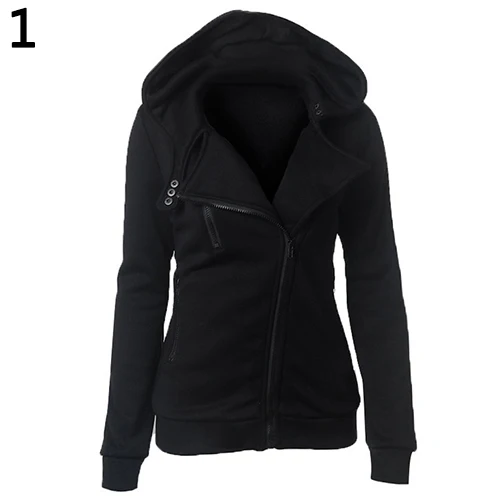 

Women Fashion Casual Winter Warm Side Zipper Sweatshirt Hoodie JacketFemmes camisa chemise camicia Mujer Clothes