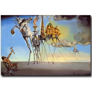 

Salvador Dali 5d diy diamond painting Fantasy Skull, diamond Embroidery,diamond mosaic,diamant painting cross stitch,home decor