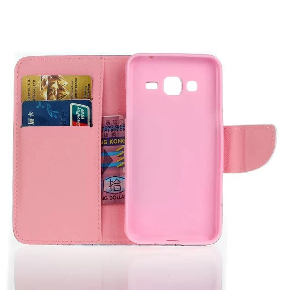 S7 S7 حافة منقوشة بو أغلفة جلدية المحفظة حالة سفور سامسونج غالاكسي S8 S8 زائد J3 J510 A3 A5 2017 J330 j530 J730 S9 A750
