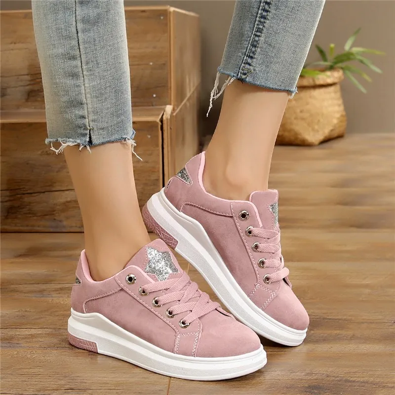 women's platform casual shoes