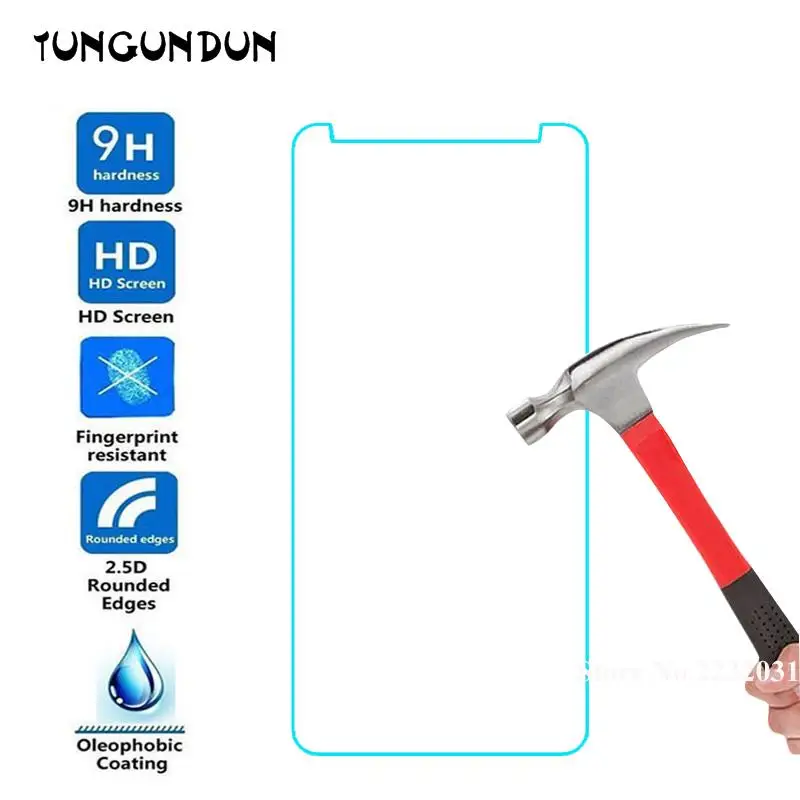 

For DEXP G250 Tempered Glass 2.5D 0.26mm Protective Glass Film Explosion-proof For DEXP G250 Screen Protector