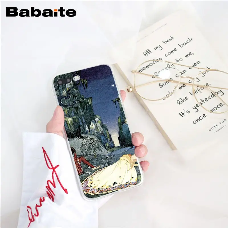 Babaite художественный плакат ALPHONSE MUCHA Тонкий чехол для телефона для iphone 11 Pro 11Pro Max X XS MAX 6 6s 7 7plus 8 8Plus 5 5S SE XR - Цвет: A7