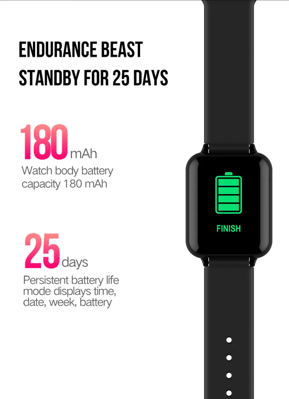 Aierlun B57 Smat Смарт-часы с браслетом, шагомером сердечного ритма, датчиком сна, 0,96 дюймовым OLED цветным экраном для Iphone и Android