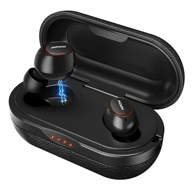 T5/M5 TWS Bluetooth 5.0 Earphone 3D Stereo Wireless Handsfree Earphones AptX Earbuds Waterproof With 42 Hours Playtime