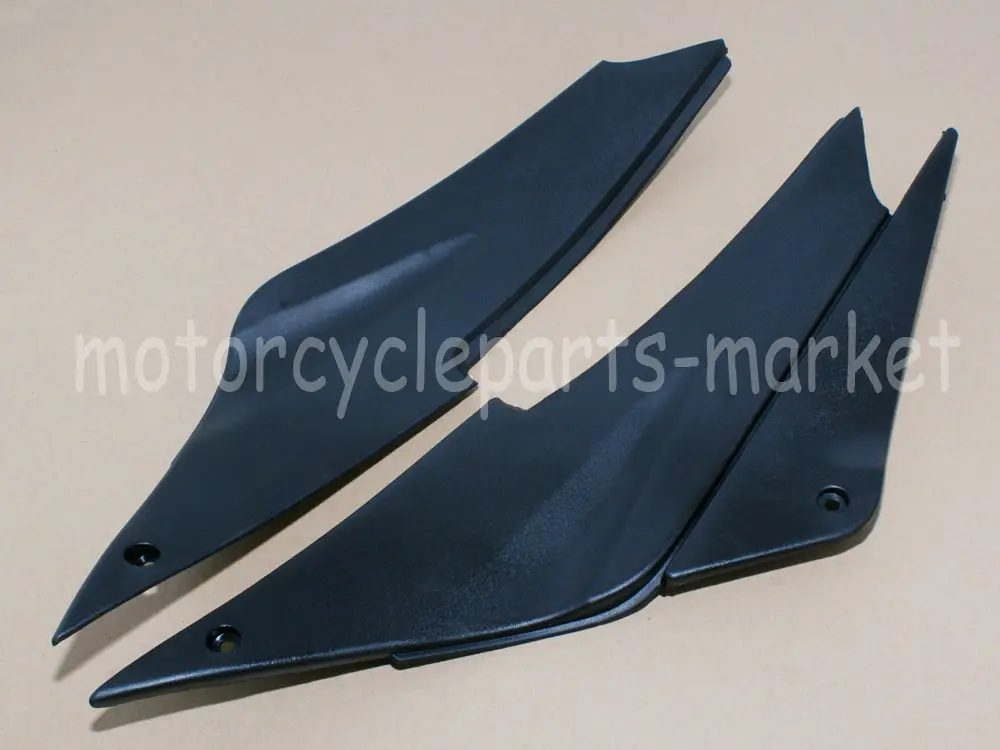 Black Motorcycle Accessories Gas Tank Side Cover Trim Cowl Fairing For Kawasaki Ninja Zx6r Zx636