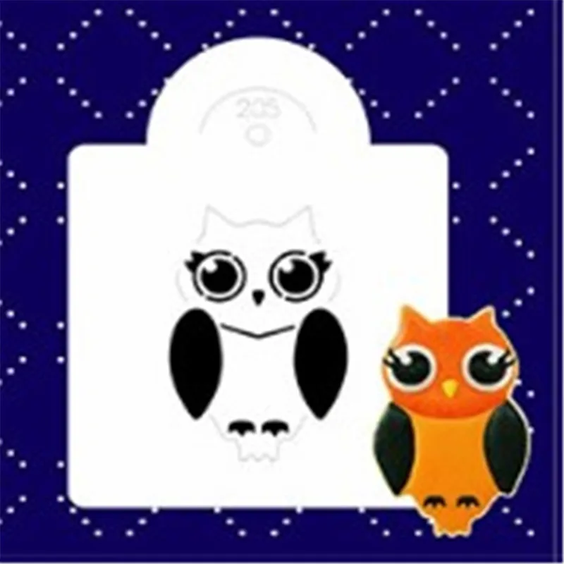 

Free Shipping 3D Owl Shaped Stainless Steel Cookie Cutter Cartoon Animal Biscuit Mold Fondant Cutter Cookie Tools Direct Selling