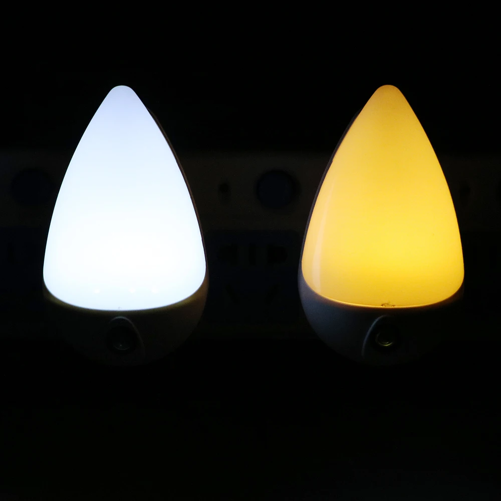  ITimo 90 Degree Rotation Smart Light Sensor Water Drops EU Plug LED Night Light For Children Bedroo - 32842320711