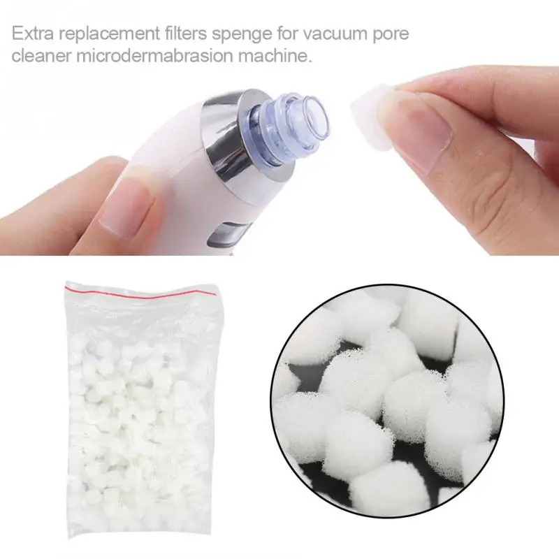 

150pcs Replacement Filter Sponge For Vacuum Blackhead Removal Device Accesories Comedo Suction l