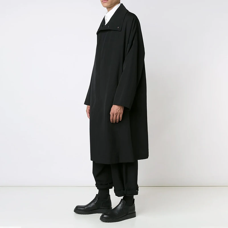 27-44 мужская одежда GD стилист волос модная повседневная свободная повязка черная лента широкие брюки плюс размер костюмы