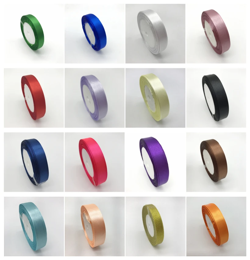 25 ярдов/рулон шелковая атласная лента ширина 5/8 дюйма 15 мм|silk satin ribbon|ribbon polyesterpolyester