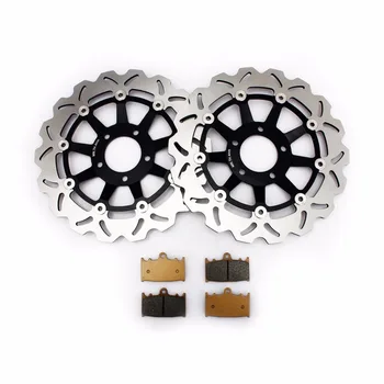 BIKINGBOY Front Brake Disks Discs Rotors Brake Pads Kit Full Set For SUZUKI RGV 250 RGV250 1991 1992 1993 1994 1995 91-95
BIKINGBOY Front Brake Disks Discs Rotors Brake Pads Kit Full Set For SUZUKI RGV 250 RGV250 1991 1992 1993 1994 1995 91-95