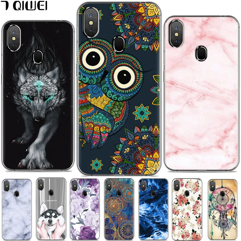 

5.85'' Coque For LEAGOO S9 Case Silicone TPU Soft Print Phone Cover For Funda LEAGOO S9 Case S 9 9S Fashion Slim Transparent