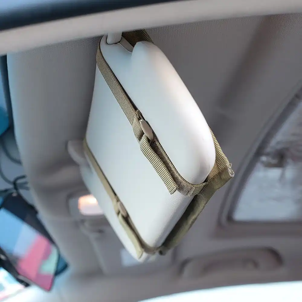 車両バイザーパネル Edc ツールポケット Cd 収納袋トラック車のサンバ車ギアアクセサリーホルダー 後片付け Aliexpress