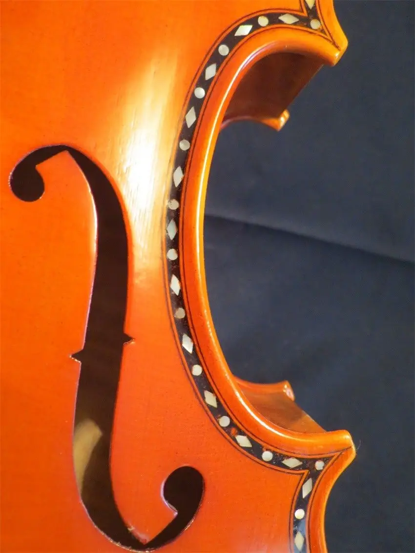 Solid wood SONG excellent Maestro viola 16 1/2" inlay shell purfling #12465
