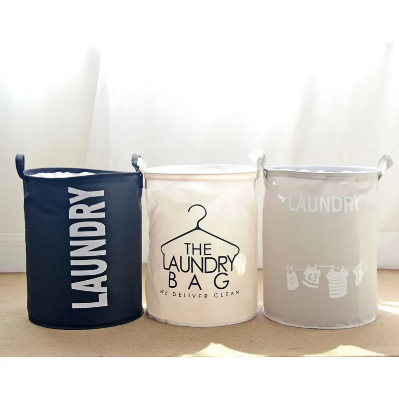 

Home Storage Waterproof Dirty Clothes Laundry Basket Foldable Sundries Storage Basket For Toys Bathroom Organizer wasmand Basket