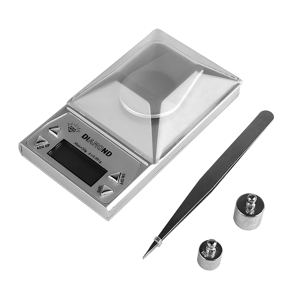 Lagute Newest 20g x 0.001g Digital Pocket Scale Jewelry Weight