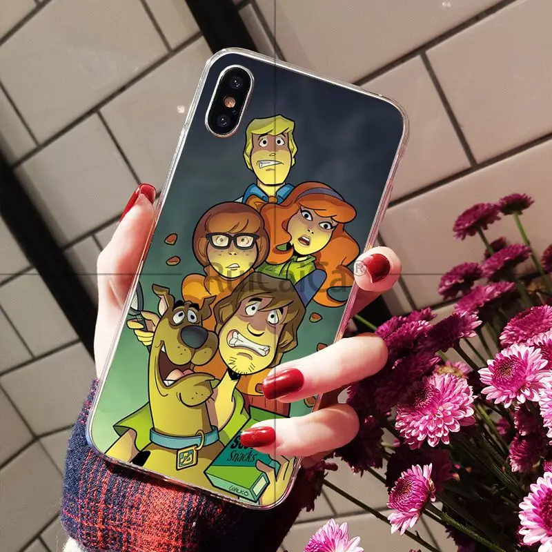 Ruicaica Shaggy and Scooby Doo рукоделие принт рисунок чехол для телефона чехол для iPhone X XS MAX 6 6 S 7 7 plus 8 8 Plus 5 5S XR