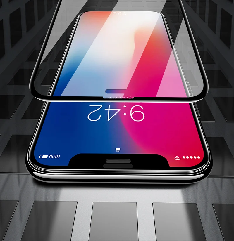 Artisome 6D Curved Tempered Glass For iPhone X 10 Glass For iPhone 8 Glass 6 6s 7 8 Plus Screen Protector Protective Glass (2)