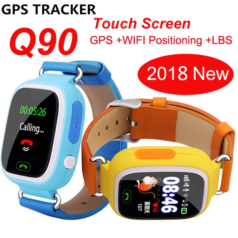 

Wifi positioning GPS Children Tracker Watch LBS Touch Screen Kid watch SOS Emergency alarm phone watch for kids elderly antilost
