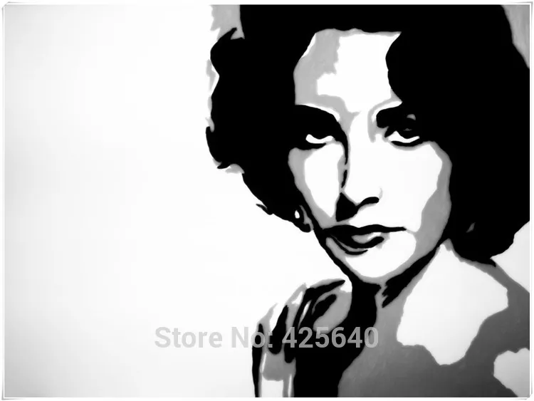 Энди в стиле Warhol украшение для дома картина маслом настенные картины гостиной
