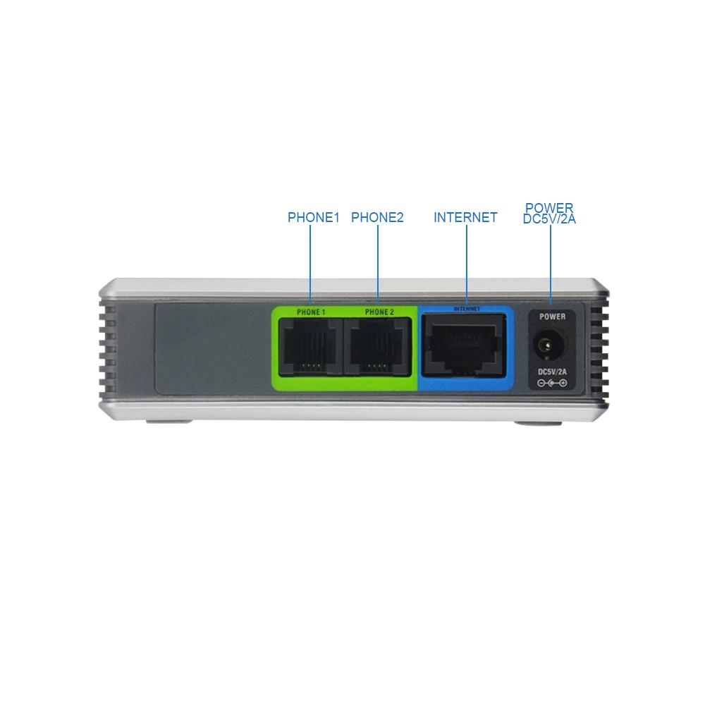Бесплатная доставка! Разблокированный voip адаптер PAP2T VoIP шлюз FXS PAP2 NA без розничной