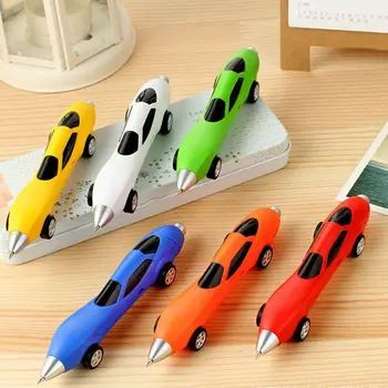 

Pack of 12 Pcs Cute Cool Racing Car Shape Personalized Ballpoint Pens Office School Supplies Students Children Gift