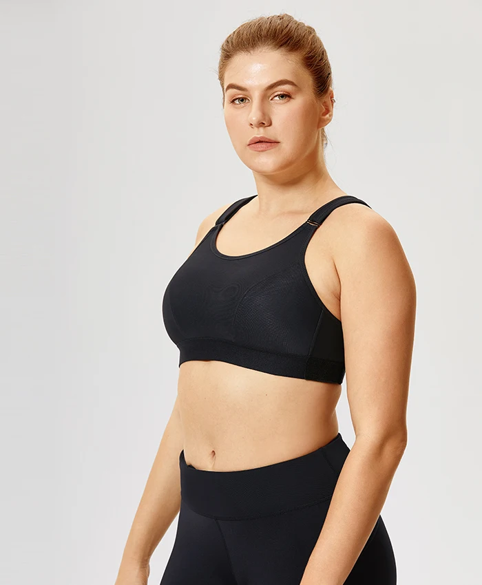 Syrokan feminino frente ajustável wirefree alto impacto