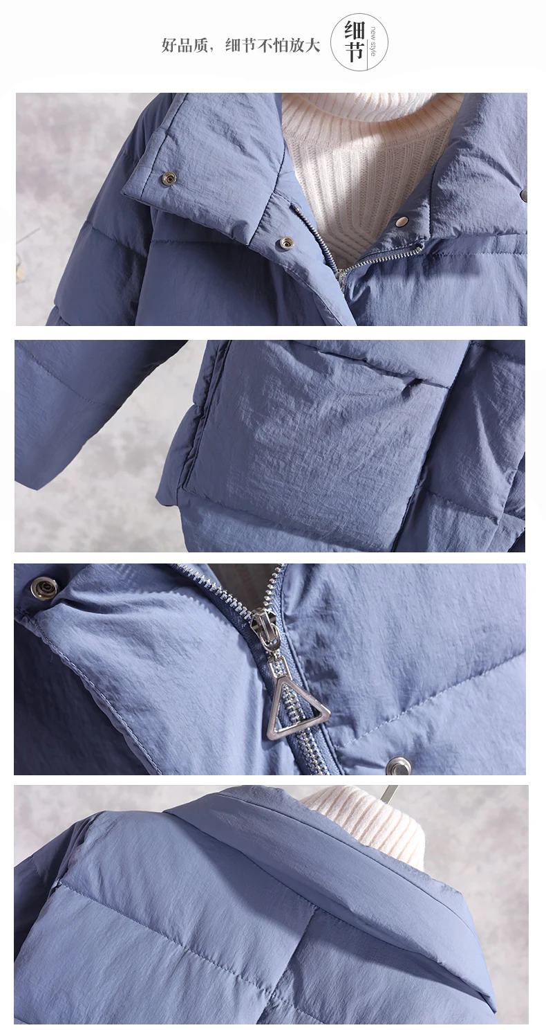 Kmeram осенне-зимняя куртка женская одежда корейская Парка женская куртка винтажное короткое пальто женские парки Casaco Feminino Y3261