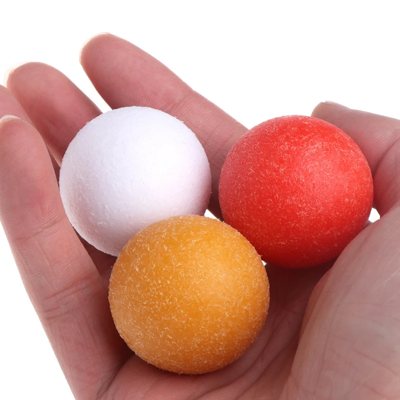 1Pc 36mm Roughened Surface Foosball Table Soccer Ball Baby Foot Fussball Plastic