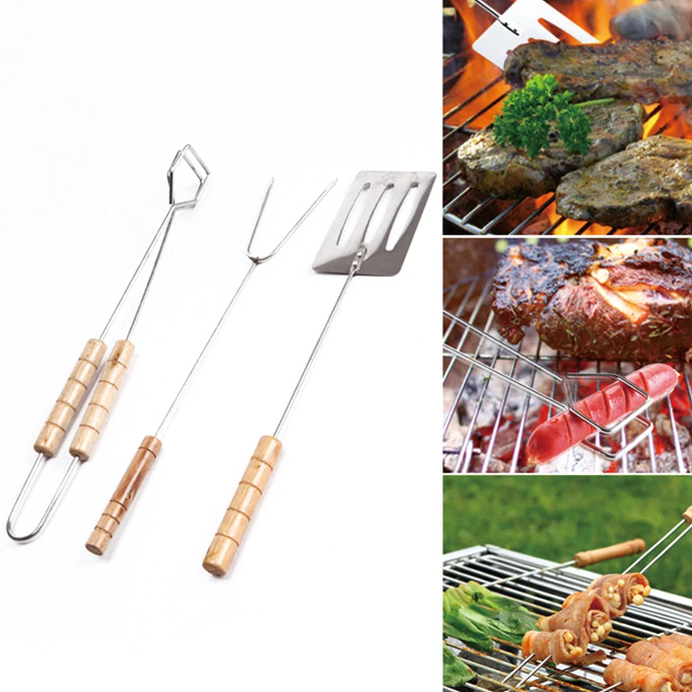 3Pcs-set-Stainless-Steel-Barbecue-Fork-Tong-Shovel-BBQ-Tool-Set-Kitchen-Tongs-Steak-Fork-Roasting (1)