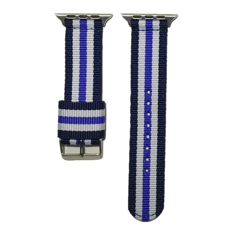 Новый нейлоновый ремешок для Apple Watch Band 42 мм 38 iWatch 4 3 44 40 спортивный браслет часов 1 2