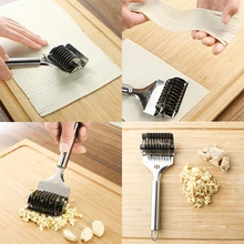 1 шт Многофункциональный Нержавеющая сталь ролик для нарезания спагетти Maker решетки тестораскатка резец инструмент Кухня помощник DIY Тесто