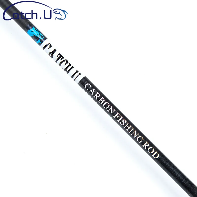 Catch.U 1.8M Fishing Rod Carbon Spinning Rods UL Lure Casting Rod Ultra Light Power Soft Fishing Rod Carp Line 2-5lb Wt 0.8-5g