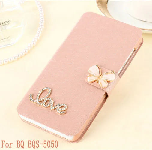 New Fashion Arrival 6 Styles Phone case Soft Cover For BQ Strike BQS 5050 BQS-5050 Wallet leather Case for bq 5.0" | Мобильные