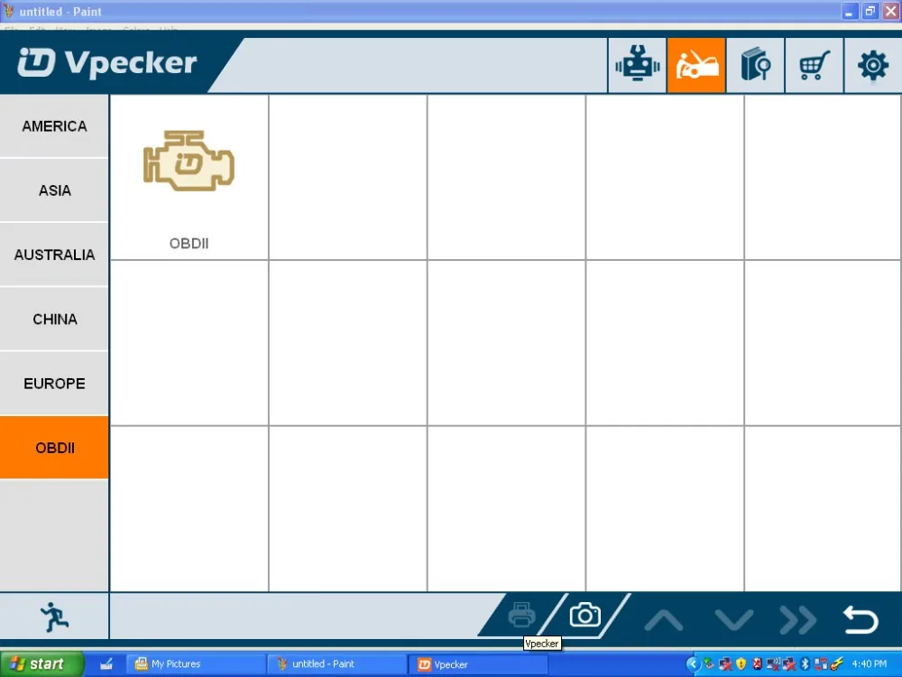 Vpecker V10.2 Wifi/Bluetooth OBD2 16-контактный разъем Функция как X431 Idiag obdII Автомобильный сканер кода диагностический инструмент