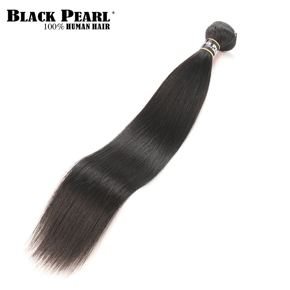 Black pearl Peruvian Hair Weave Bundles 1/3/4 Bundles Deals 100% Straight Human Hair Bundles 8 to 30 Inch Remy Hair Extensions