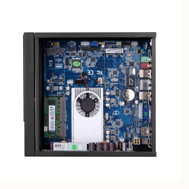 Чехол Silm для ПК DIY Mini itx HTPC черный стальной корпус домашнего кинотеатра