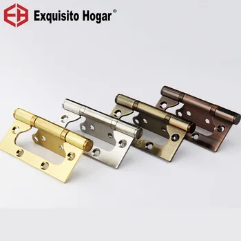 

4'' Home Decorating Stainless Steel Door Hinge Folding Furniture Door Hinge Doors Open Bookcase