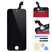 Top Quality White&Black LCD For iPhone 5C LCD Display+Touch Screen Digitizer Assembly For Iphone Parts+Tools, Free Shipping